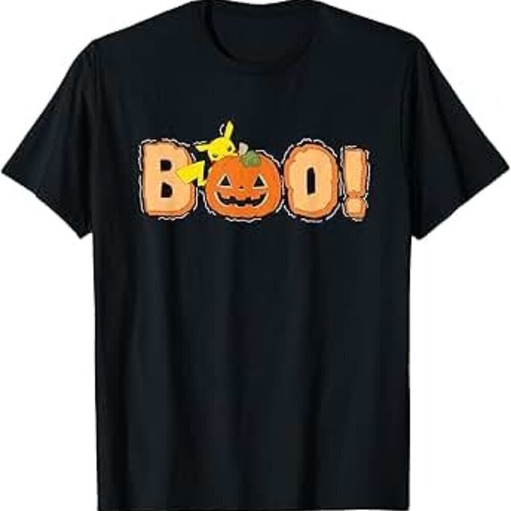 Pkm Halloween Pikaboo Cute Gamer Spooky Season Unisex T-Shirt